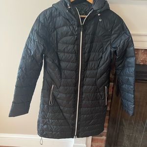 Lululemon long down jacket.